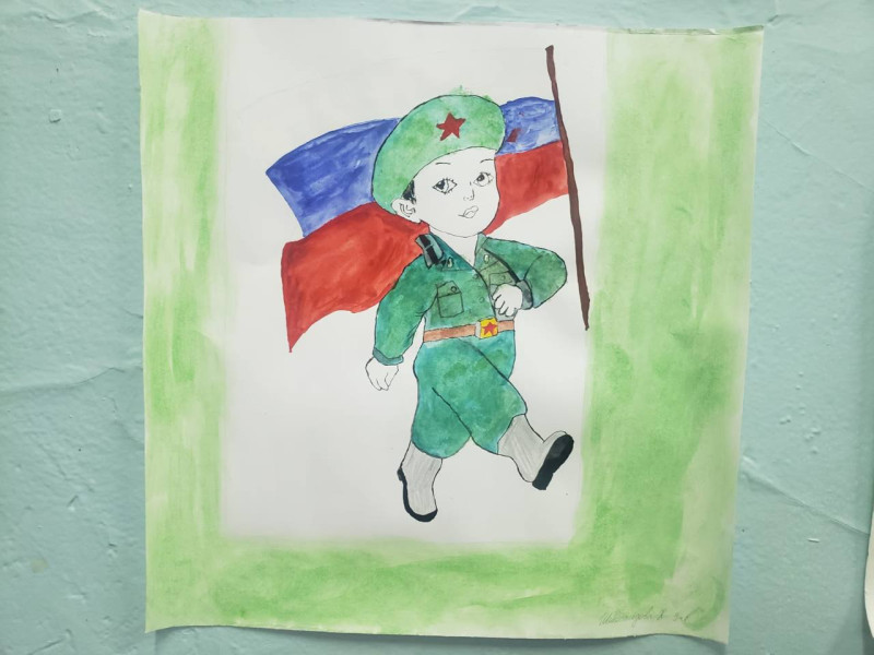 Конкурс рисунков &quot;Защитники Отечества-герои всех времен!&quot;.